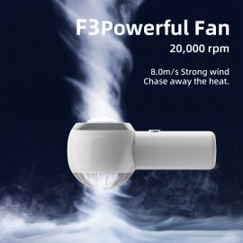 コンパクトミニハンドヘルドファン - 携帯用、充電式バッテリー/USB、500mAh、ミルキーホワイト、ローズゴールドアクセント付きペールピンク、ライトブルー - 旅行やアウトドア活動に最適、屋外用冷却ファン | モダンミニマリストファン | 円筒形ファンデザイン、携帯用ファン