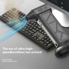 知能LEDディスプレイ＋ストロングホールドLED照明付きハンドヘルドバキュームクリーナー＋二重バッテリーパック長持ちする強力な風圧洗浄機