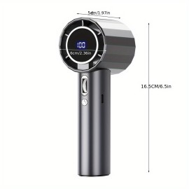 100速のハイパワー手持ちファン、迅速な冷却ファン、手持ちアイスクリームファン、USB急速充電モード、ミニポータブル充電、無段階速度調整ファン、デジタル電力表示、デスクトップファン、USBミニポータブル充電ターボ小型ファンとデジタルディスプレイ付き。