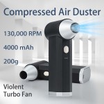 130,000 RPM ブラシレスモーターを搭載した高性能ブラックファン、極端な天候に適しており、埃や雪を吹き飛ばすのに最適です。
