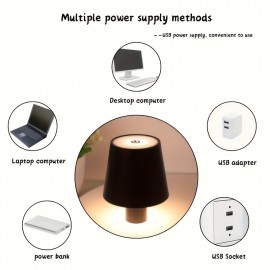ワイヤレスワインボトルライト、新型アップグレードモデル ワインボトルランプヘッド、ポータブルLEDワイヤレス充電式ライト、三色温度調節可能で暗闇対応、充電式でどんなボトルにも適しています