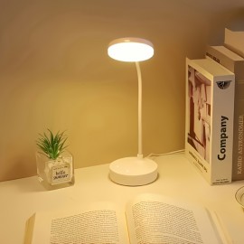 USB給電式LEDアイプロテクションデスクランプ、クール＆ウォームホワイト調光3段階切り替え可能