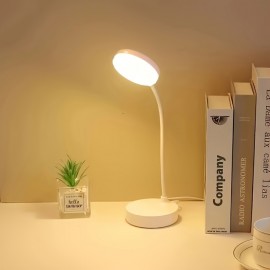 USB給電式LEDアイプロテクションデスクランプ、クール＆ウォームホワイト調光3段階切り替え可能