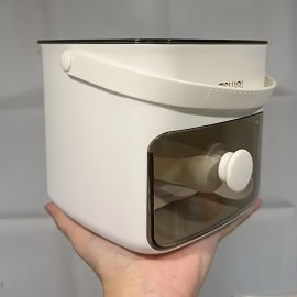 48グリッドダブルレイヤーアイスメーカー - 大容量、効率的なアイス生産、パーティー、カクテル、家族の集まりに最適、家庭や屋外での使用に最適、カクテルアクセサリー | モダンなアイスメーカー | 耐久性のあるアイスメーカー