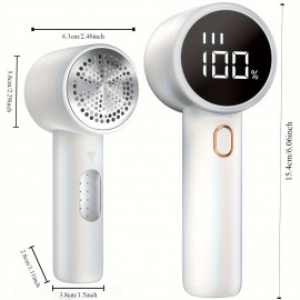 電動リントリムーバー、ファブリックシェーバー、USB充電式セーターシェーバー、パワーリントシェーバー、LEDディスプレイ、毛玉除去器、衣類、寝具、家具、カーペット、ソファ用ポータブルヘアボールトリマー、クリーニング用品、家庭用ガジェット