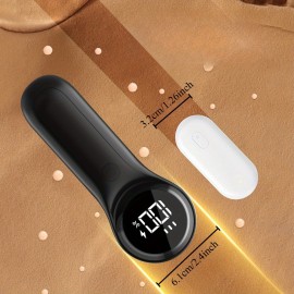 HOTU ポータブルファブリックシェーバー - USB充電式衣類・寝具・家具・カーペット用リントリムーバー
