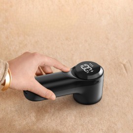 HOTU ポータブルファブリックシェーバー - USB充電式衣類・寝具・家具・カーペット用リントリムーバー