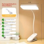 寝室のベッドサイドランプ LED デスクランプ、3つの照明モード、3つの明るさレベル、調光可能なオフィス作業用学校勉強用読書用タッチデスクランプ